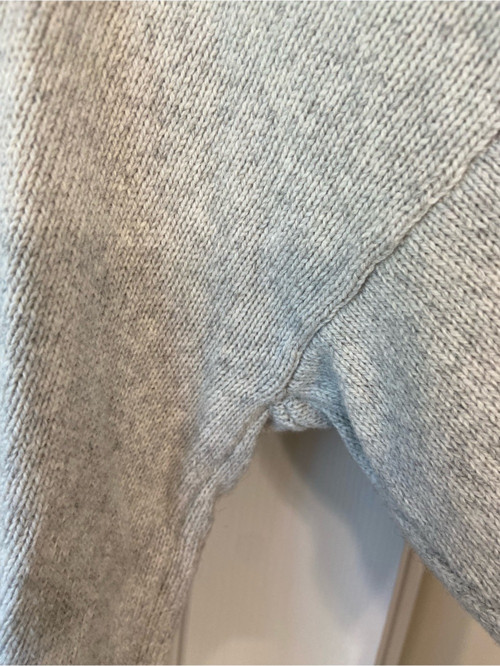 Eileen Fisher Cotton and Recycled Cashmere Turtleneck Top Medium - Picture 5 of 11